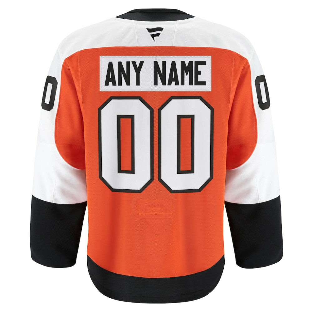 NHL Orange Philadelphia Flyers Fanatics Home Authentic Pro Custom Jersey