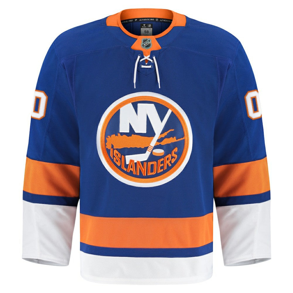 NHL Royal New York Islanders Fanatics Home Authentic Pro Custom Jersey