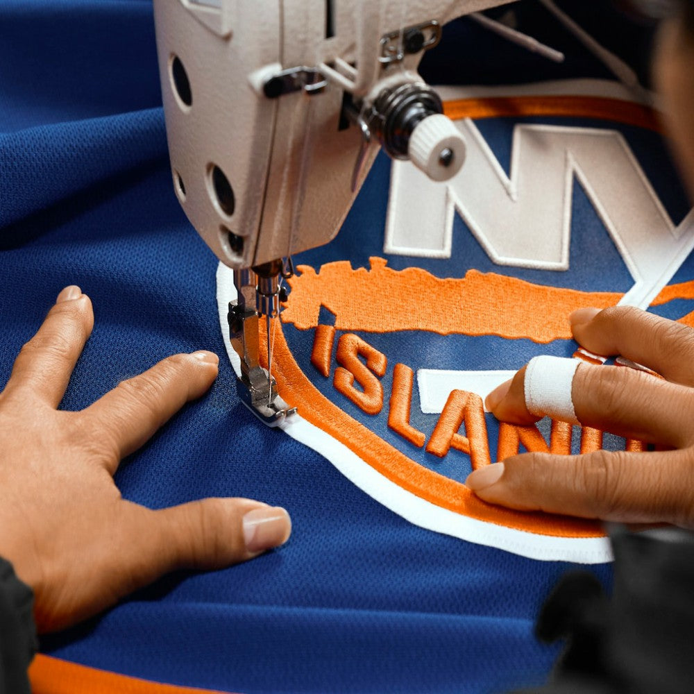 NHL Royal New York Islanders Fanatics Home Authentic Pro Custom Jersey