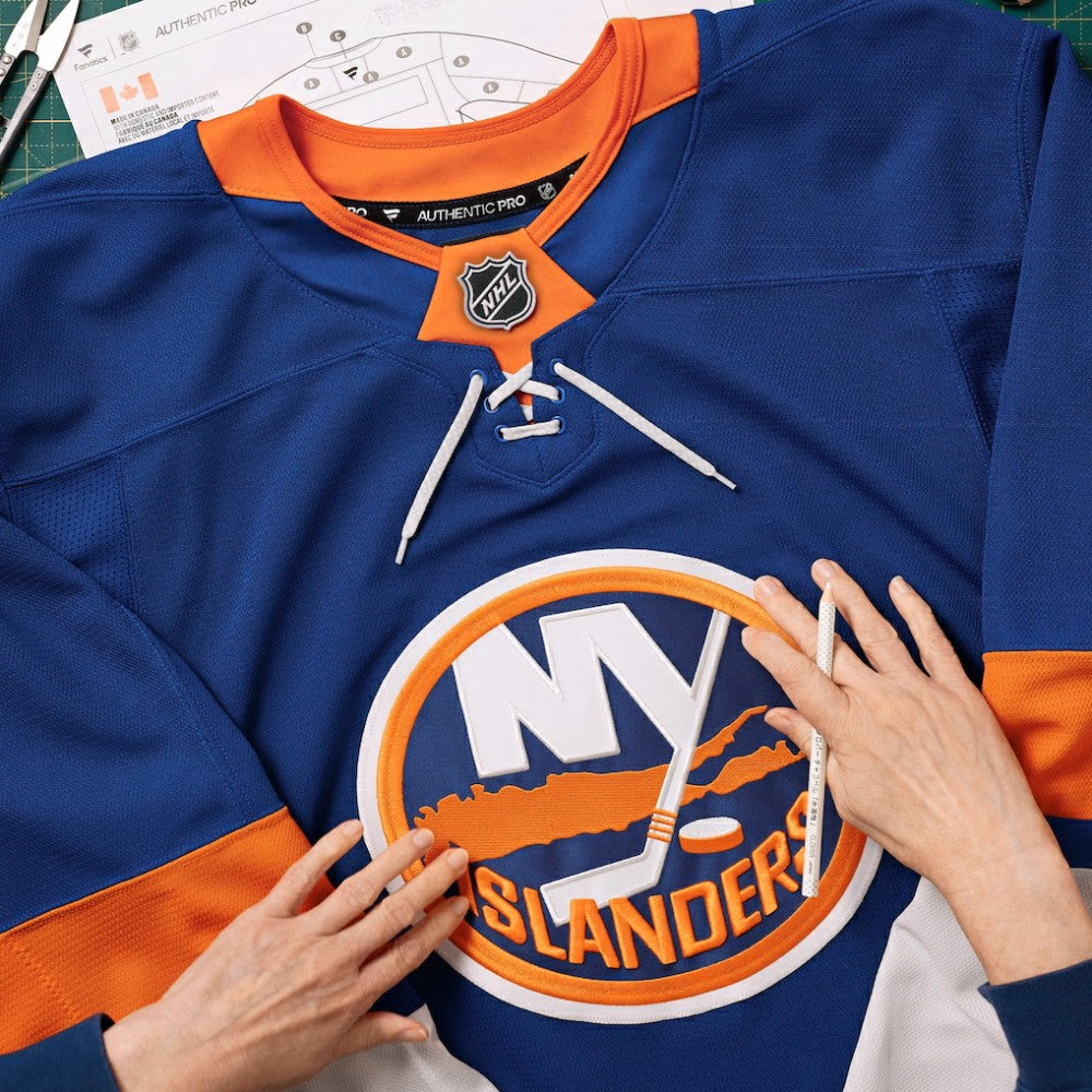 NHL Royal New York Islanders Fanatics Home Authentic Pro Custom Jersey