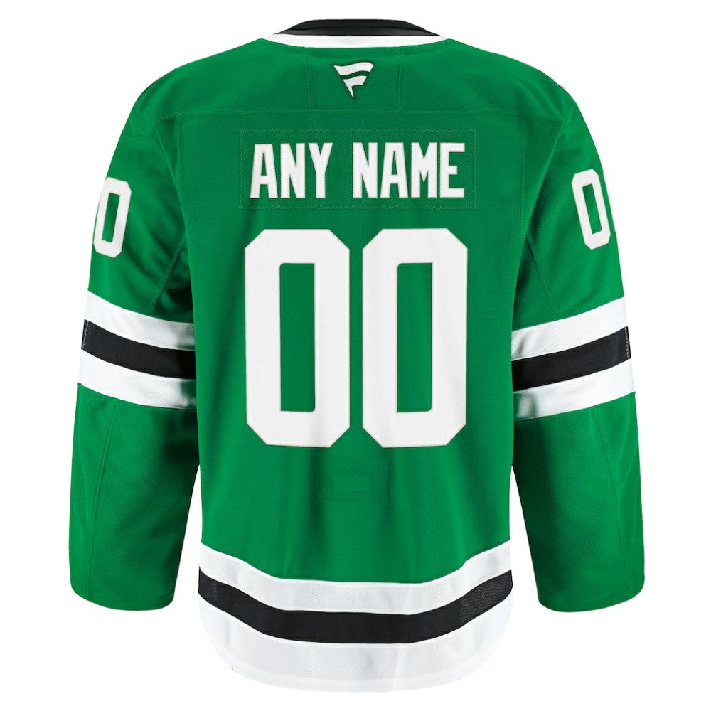 NHL Kelly Green Dallas Stars Fanatics Home Authentic Pro Custom Jersey