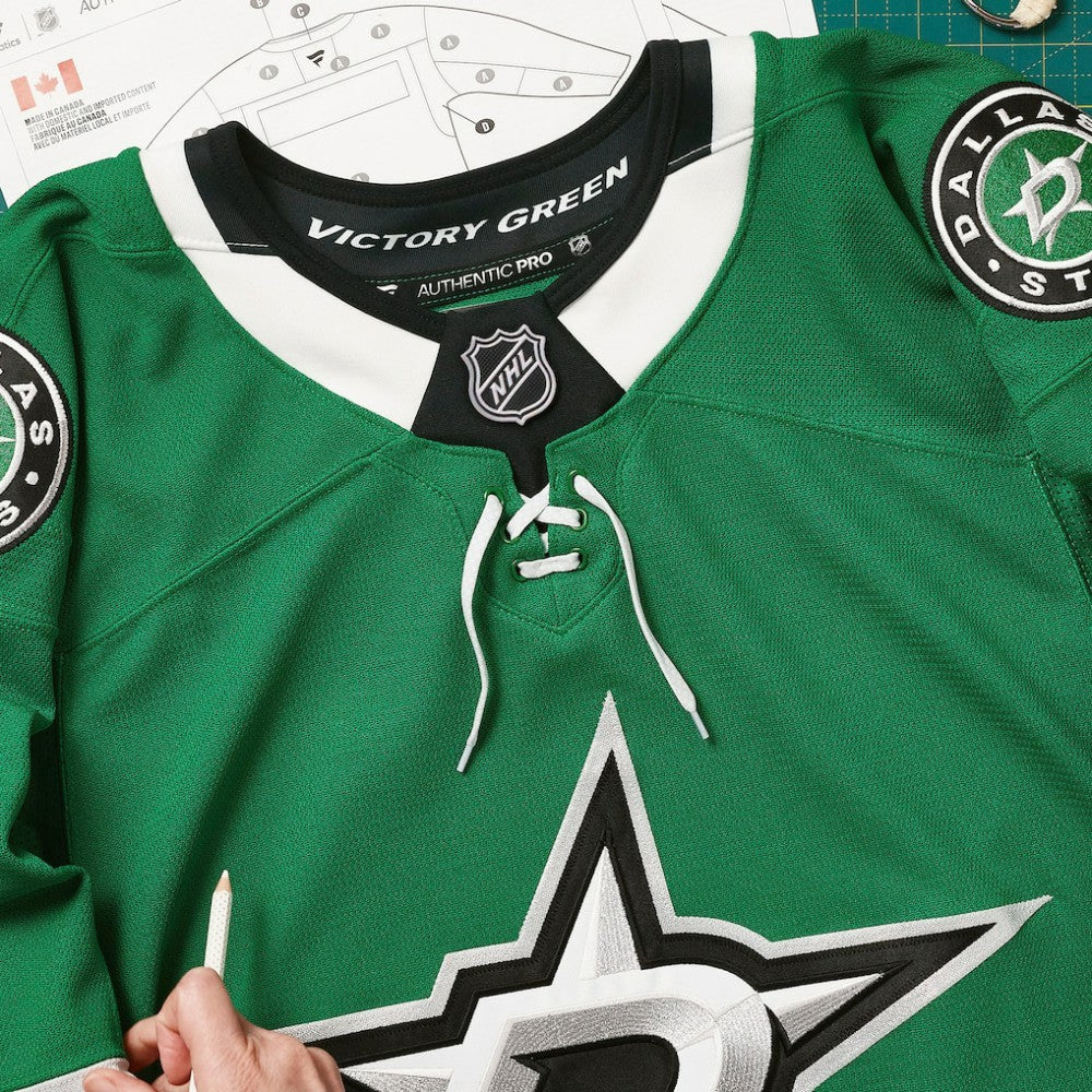 NHL Kelly Green Dallas Stars Fanatics Home Authentic Pro Custom Jersey