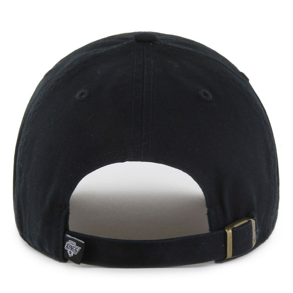 NHL Black Los Angeles Kings '47 Core Logo Clean Up Adjustable Hat