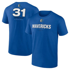 NBA Klay Thompson Dallas Mavericks Behind The Back Name & Number T-Shirt - Blue for sale
