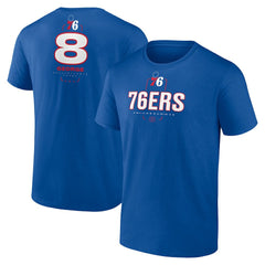 NBA Paul George Philadelphia 76ers Behind The Back Name & Number T-Shirt - Royal cheap
