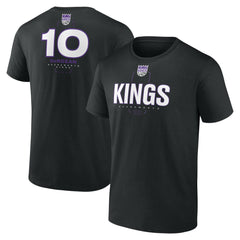 NBA DeMar DeRozan Sacramento Kings Behind The Back Name & Number T-Shirt - Black cheap