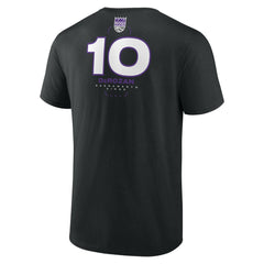 NBA DeMar DeRozan Sacramento Kings Behind The Back Name & Number T-Shirt - Black cheap