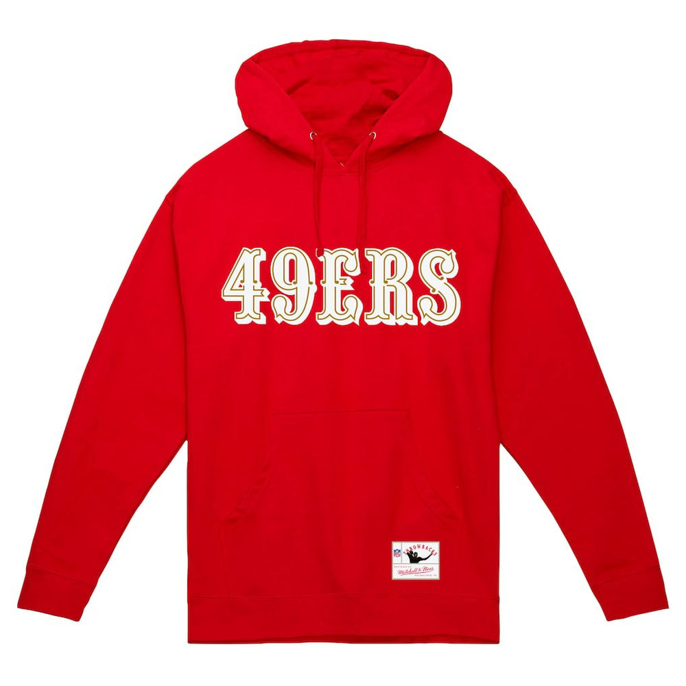 Team Wordmark Vintage Pullover Hoodie - San Francisco 49ers