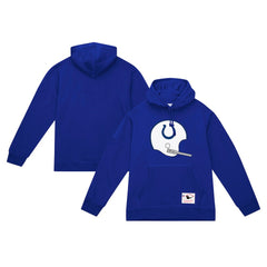 Helmet Logo Vintage Pullover Hoodie - Indianapolis Colts