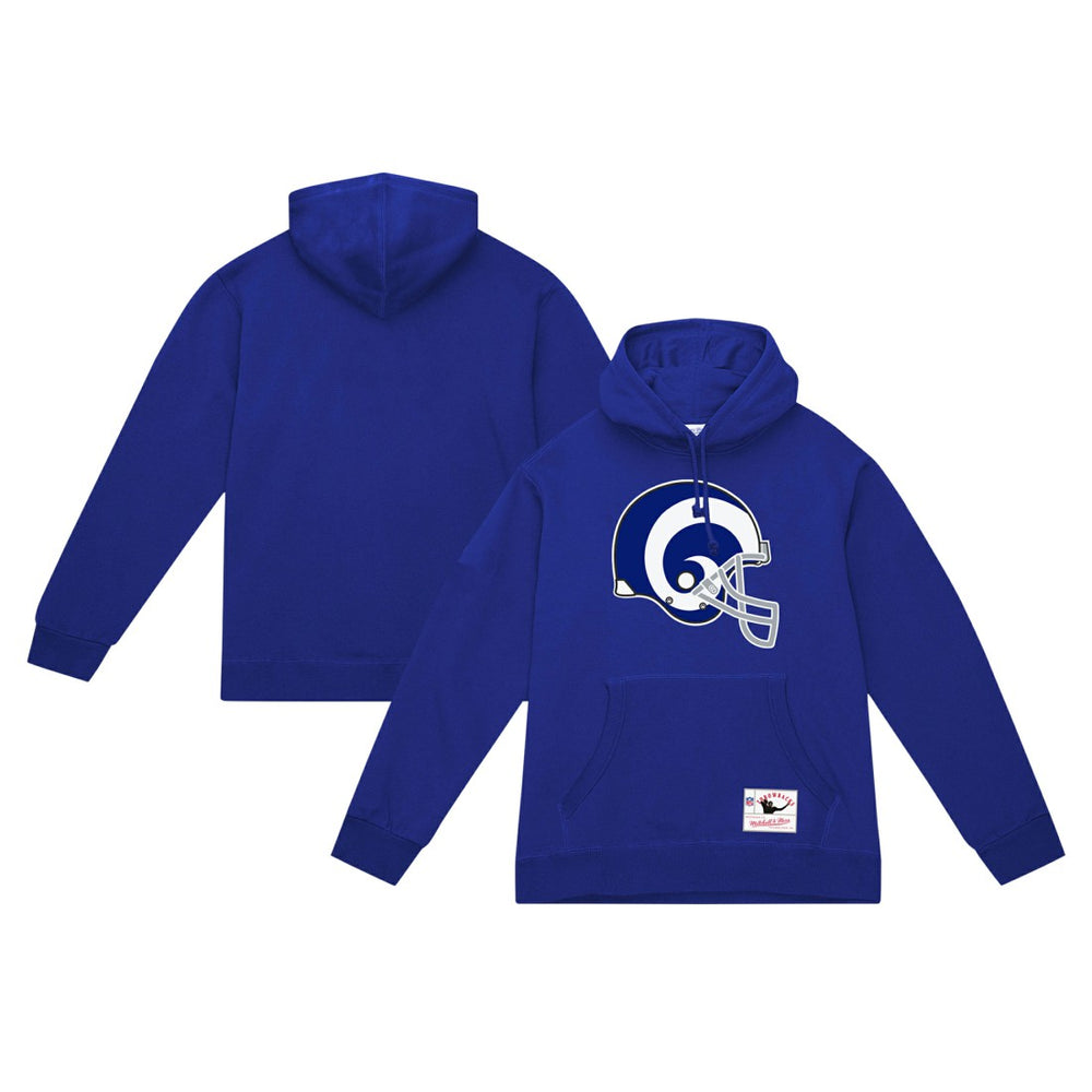 Helmet Logo Vintage Pullover Hoodie - Los Angeles Rams