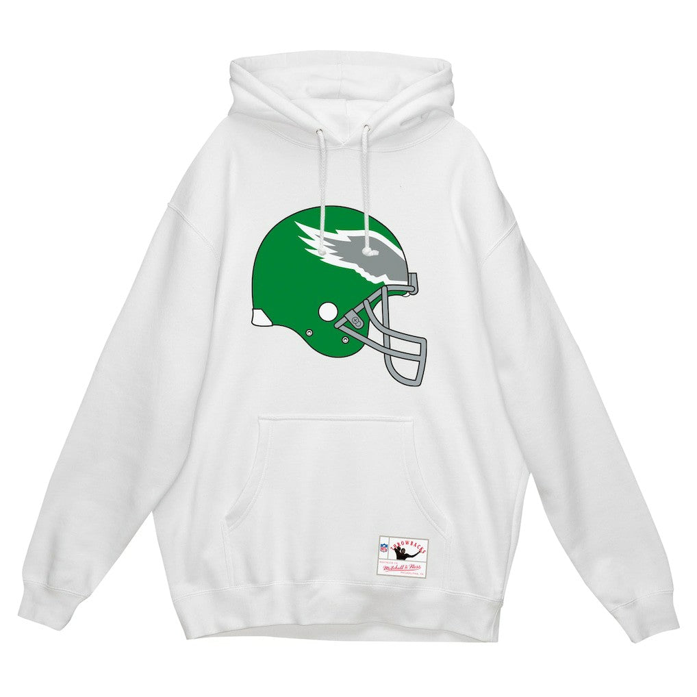 Helmet Logo Vintage Pullover Hoodie - Philadelphia Eagles