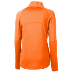 Cutter & Buck Women's DryTec Adapt Eco Knit Stretch Recycled Raglan Half-Zip Top - Tampa Bay Buccaneers