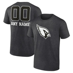 Personalized Name & Number Monochrome T-Shirt - Arizona Cardinals