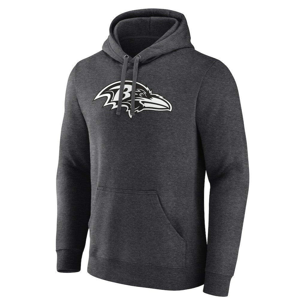 Personalized Name & Number Monochrome Pullover Hoodie - Baltimore Ravens