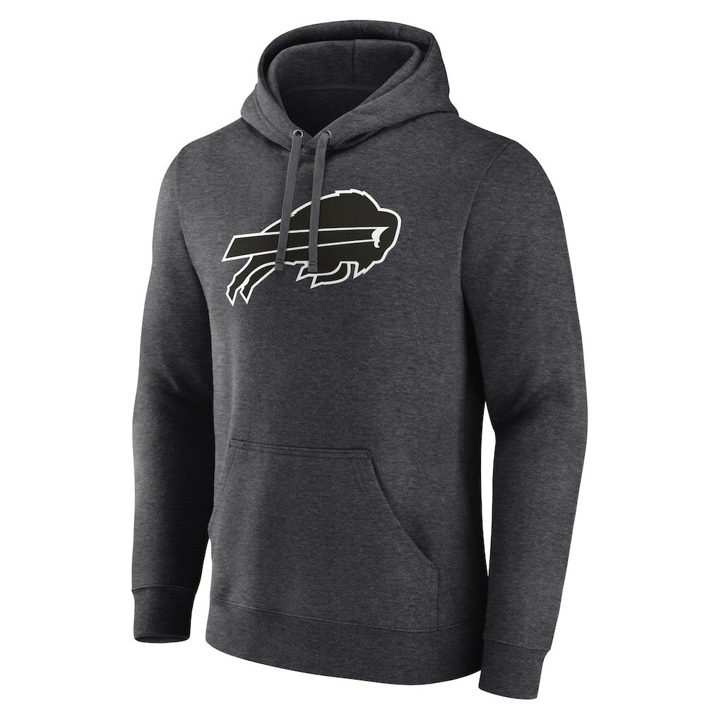 Personalized Name & Number Monochrome Pullover Hoodie - Buffalo Bills