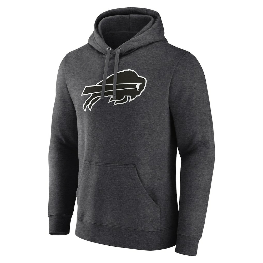 Personalized Name & Number Monochrome Pullover Hoodie - Buffalo Bills
