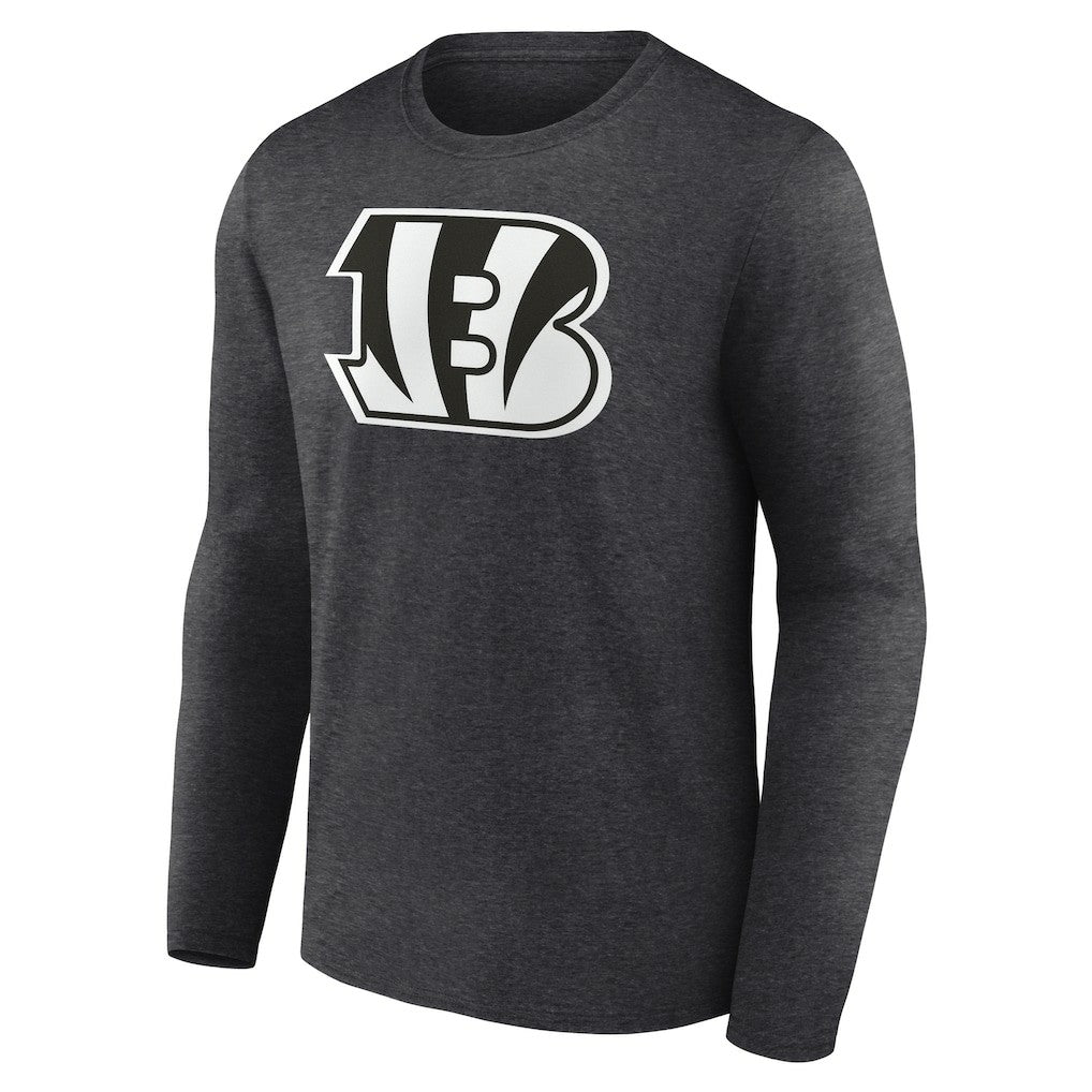 Personalized Name & Number Monochrome Long Sleeve T-Shirt - Cincinnati Bengals