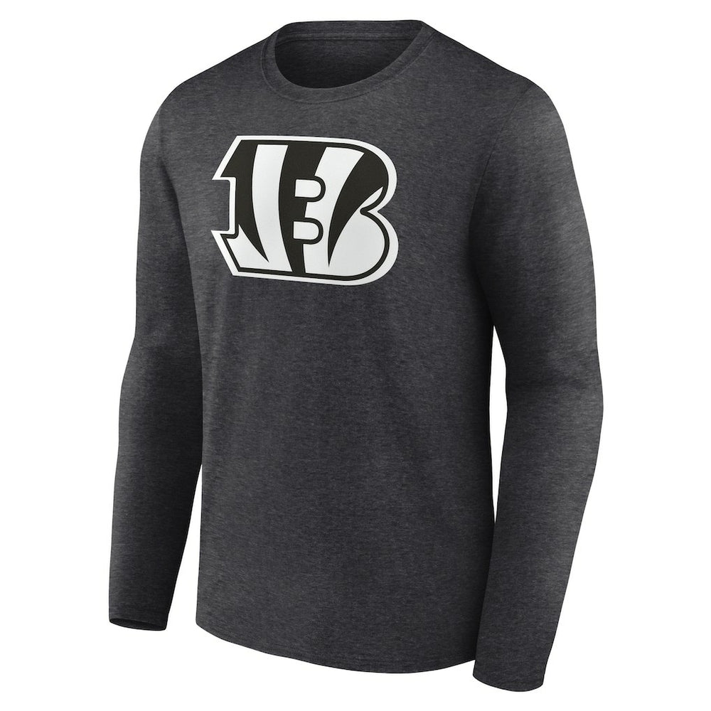 Personalized Name & Number Monochrome Long Sleeve T-Shirt - Cincinnati Bengals