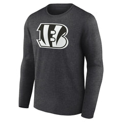 Personalized Name & Number Monochrome Long Sleeve T-Shirt - Cincinnati Bengals