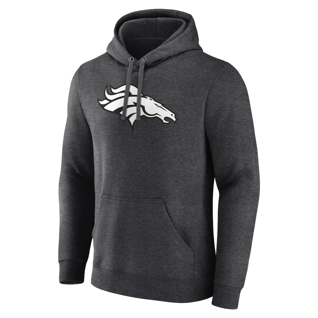 Personalized Name & Number Monochrome Pullover Hoodie - Denver Broncos