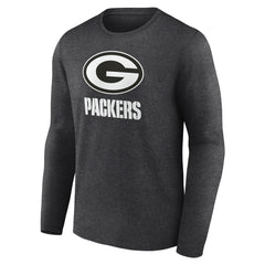 Personalized Name & Number Monochrome Long Sleeve T-Shirt - Green Bay Packers
