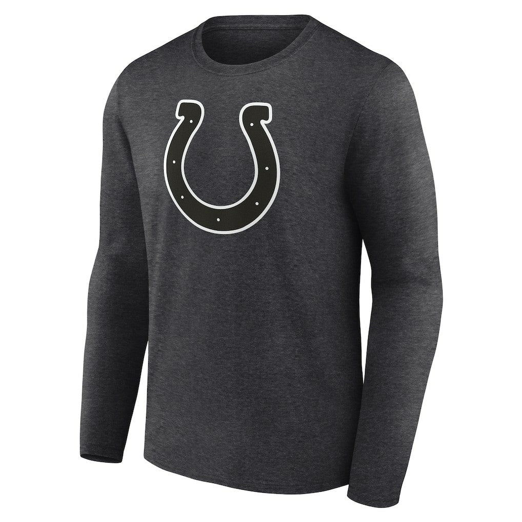 Personalized Name & Number Monochrome Long Sleeve T-Shirt - Indianapolis Colts