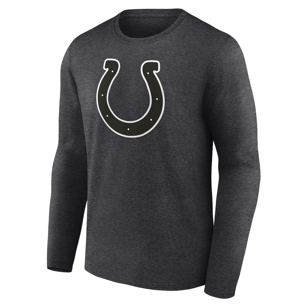 Personalized Name & Number Monochrome Long Sleeve T-Shirt - Indianapolis Colts