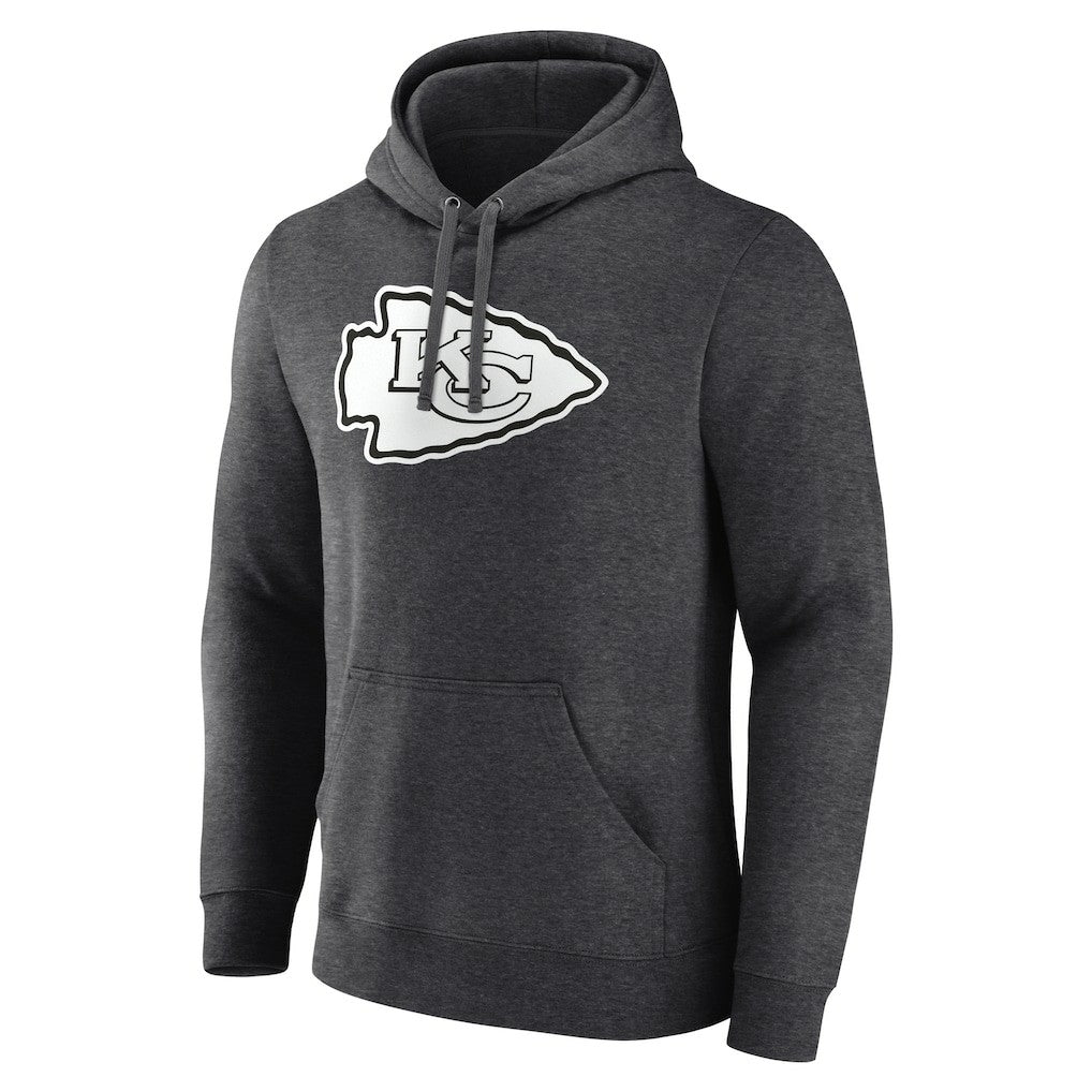 Personalized Name & Number Monochrome Pullover Hoodie - Kansas City Chiefs