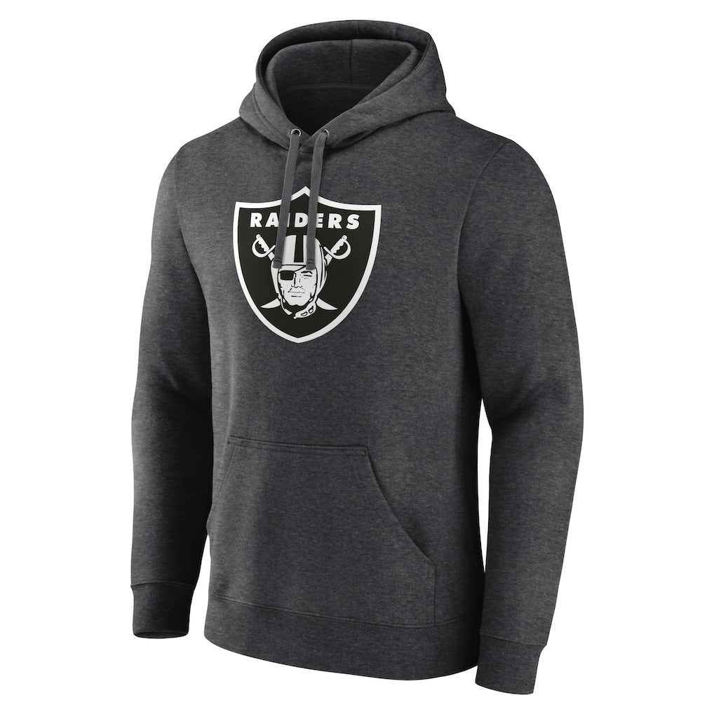 Personalized Name & Number Monochrome Pullover Hoodie - Las Vegas Raiders