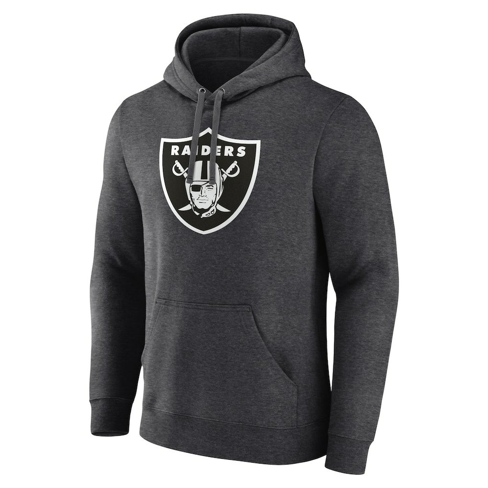 Personalized Name & Number Monochrome Pullover Hoodie - Las Vegas Raiders