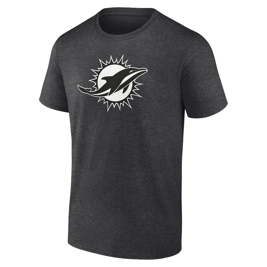 Personalized Name & Number Monochrome T-Shirt - Miami Dolphins