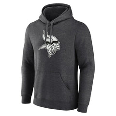 Personalized Name & Number Monochrome Pullover Hoodie - Minnesota Vikings