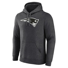 Personalized Name & Number Monochrome Pullover Hoodie - New England Patriots