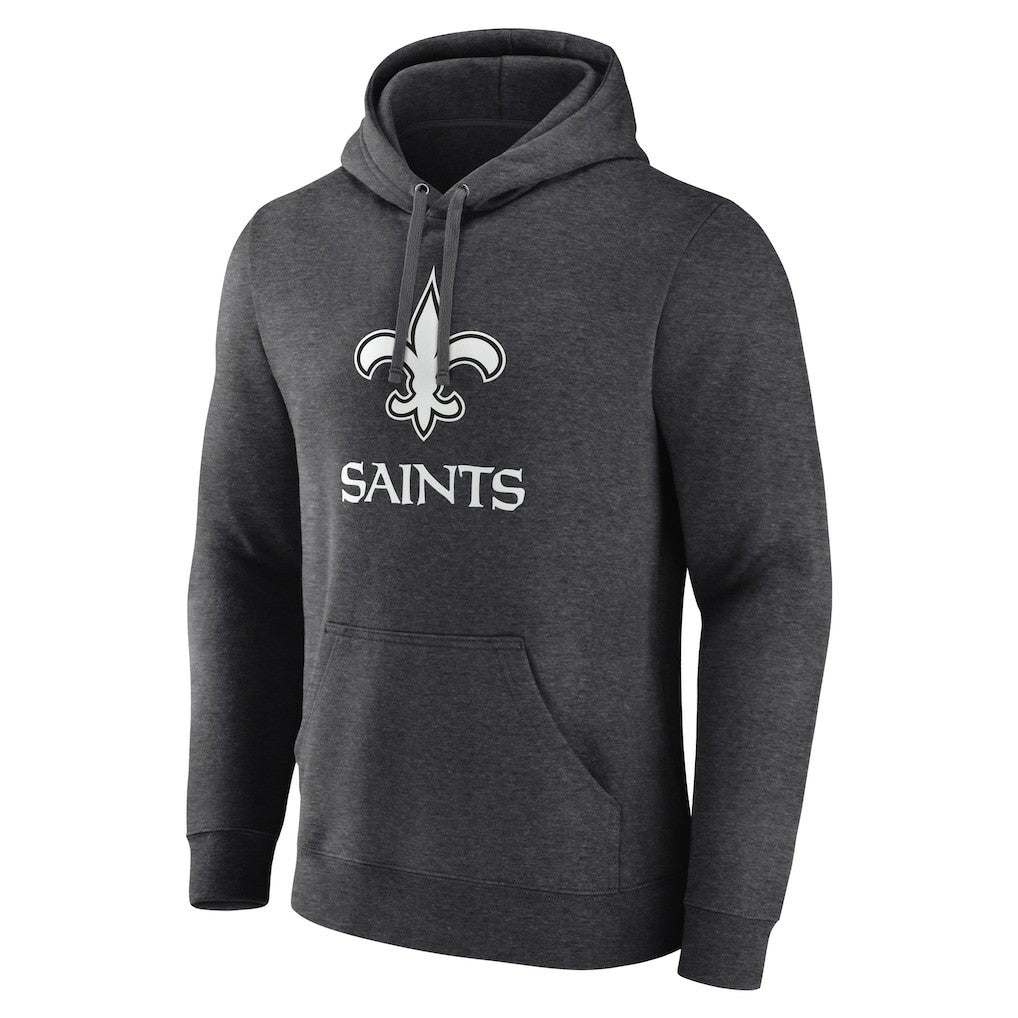 Personalized Name & Number Monochrome Pullover Hoodie - New Orleans Saints