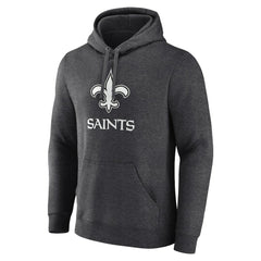 Personalized Name & Number Monochrome Pullover Hoodie - New Orleans Saints
