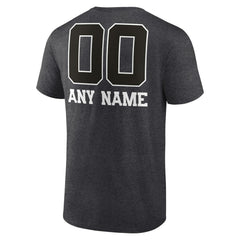 Personalized Name & Number Monochrome T-Shirt - New Orleans Saints