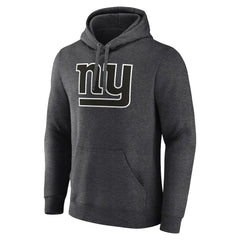 Personalized Name & Number Monochrome Pullover Hoodie - New York Giants