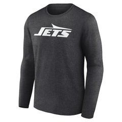 Personalized Name & Number Monochrome Long Sleeve T-Shirt - New York Jets