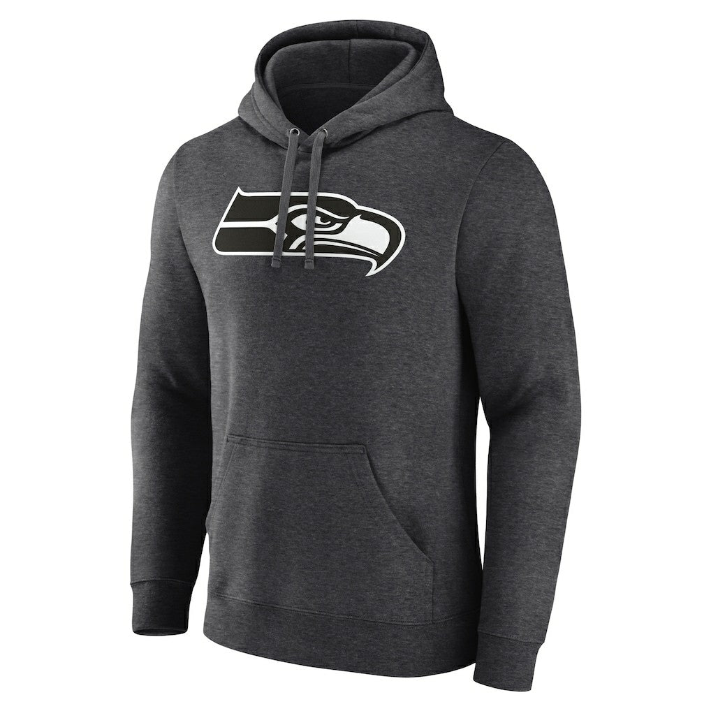Personalized Name & Number Monochrome Pullover Hoodie - Seattle Seahawks