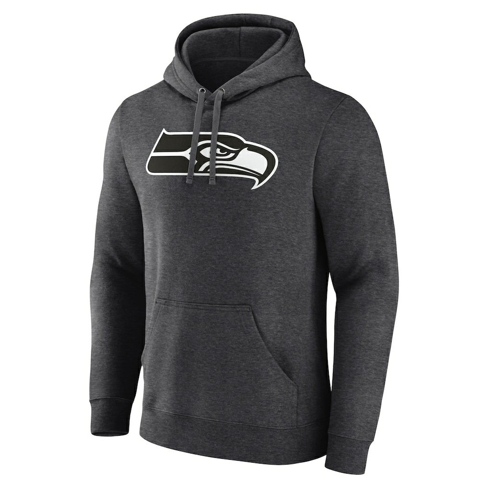 Personalized Name & Number Monochrome Pullover Hoodie - Seattle Seahawks