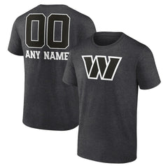 Personalized Name & Number Monochrome T-Shirt - Washington Commanders