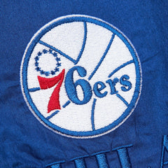 NBA Philadelphia 76ers Unisex Hardwood Classics Team OG 3.0 Anorak Half-Zip Windbreaker Jacket