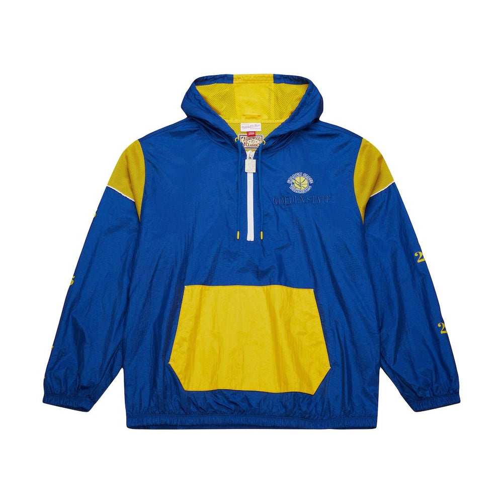 NBA Golden State Warriors Unisex Hardwood Classics Team OG 3.0 Anorak Half-Zip Windbreaker Jacket sale