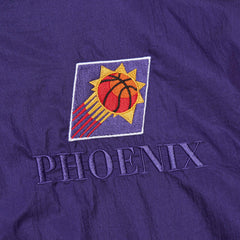 NBA Phoenix Suns Unisex Hardwood Classics Team OG 3.0 Anorak Half-Zip Windbreaker Jacket