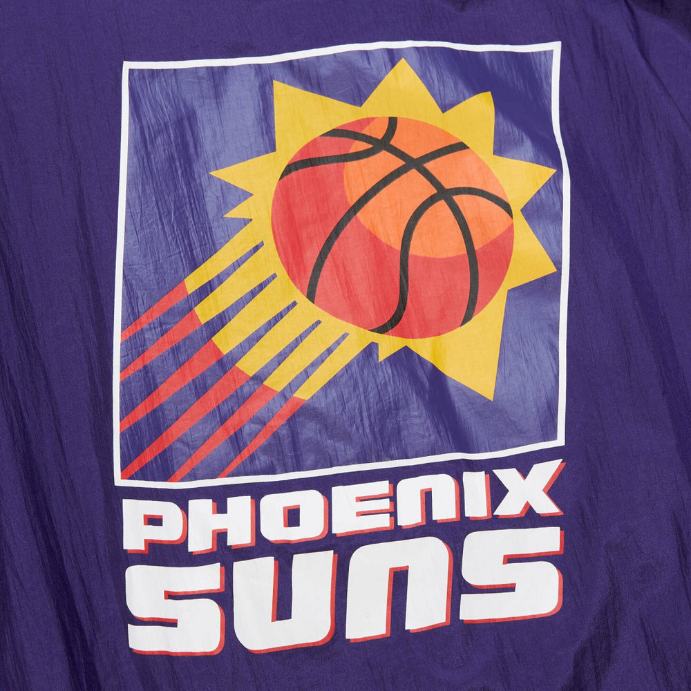 NBA Phoenix Suns Unisex Hardwood Classics Team OG 3.0 Anorak Half-Zip Windbreaker Jacket