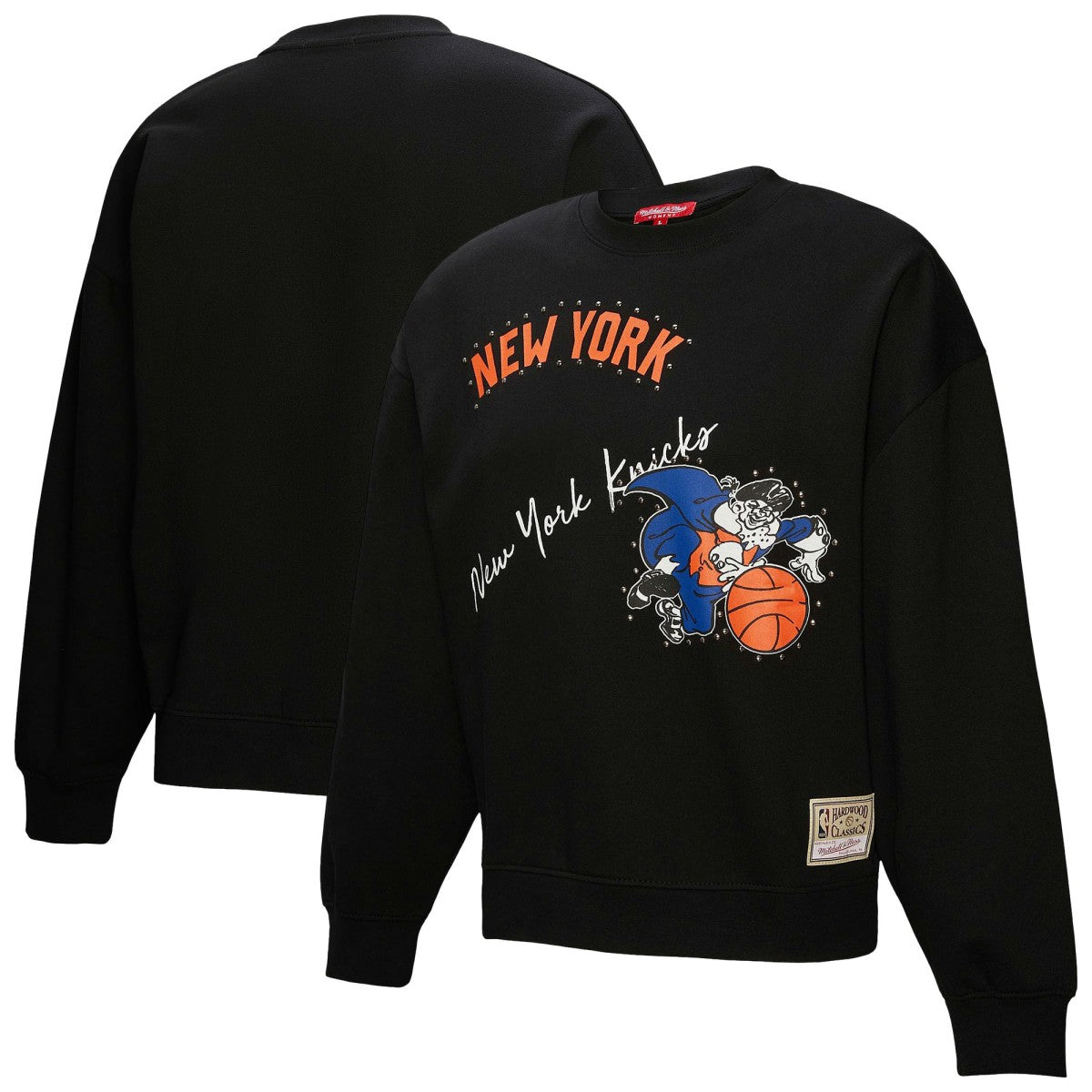 NBA New York Knicks Women's Hardwood Classics Home Team Pullover Sweatshirt