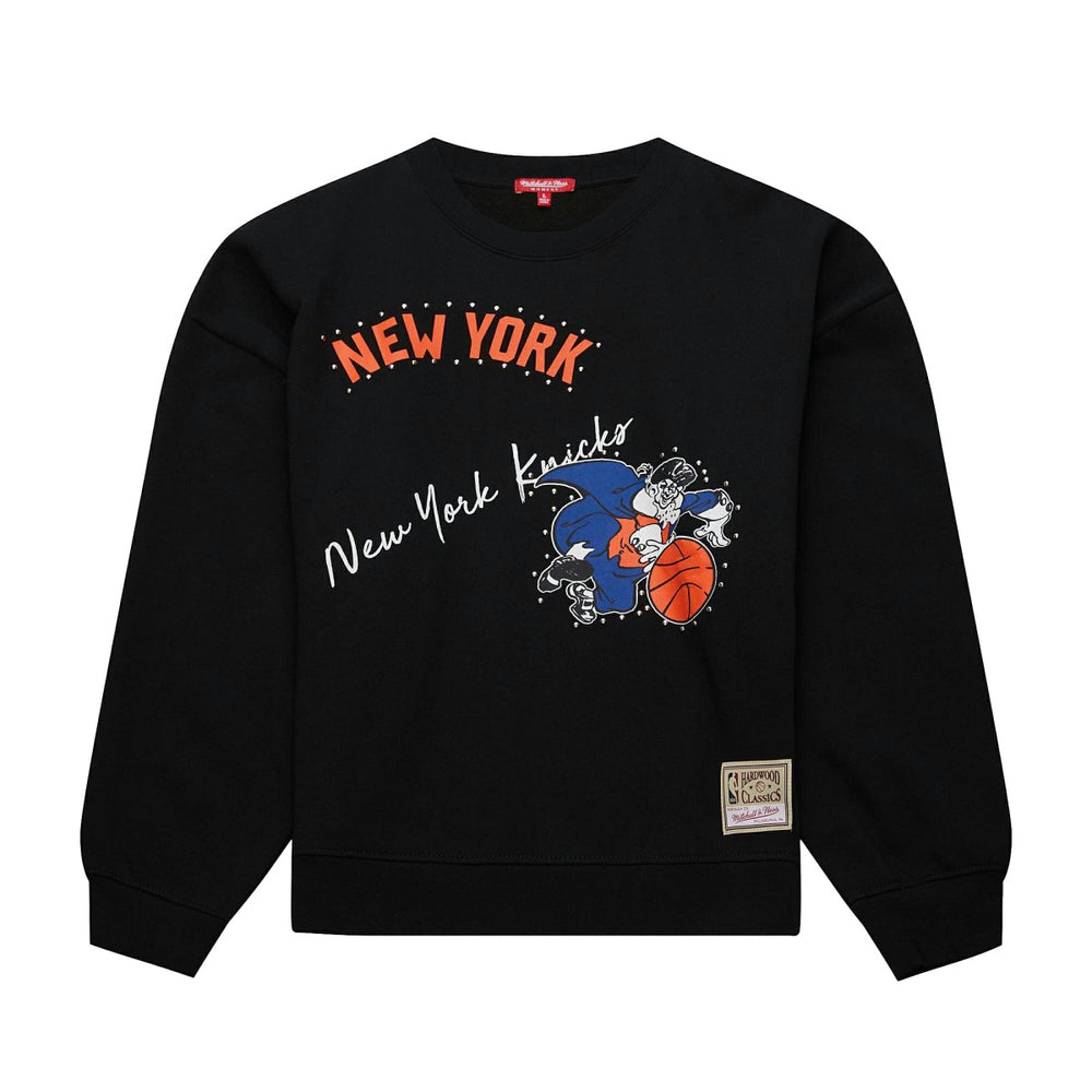 NBA New York Knicks Women's Hardwood Classics Home Team Pullover Sweatshirt