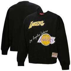 NBA Los Angeles Lakers Women's Hardwood Classics Home Team Pullover Sweatshirt
