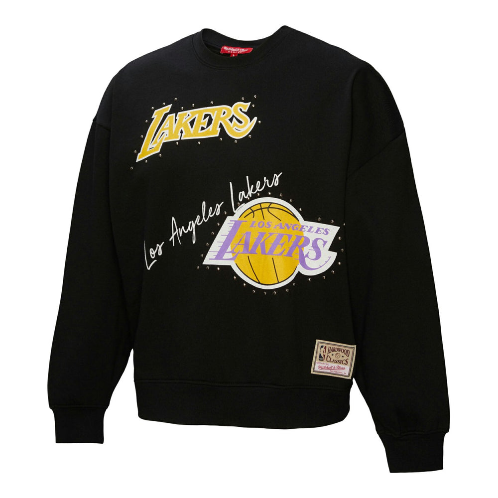 NBA Los Angeles Lakers Women's Hardwood Classics Home Team Pullover Sweatshirt