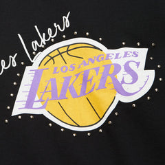 NBA Los Angeles Lakers Women's Hardwood Classics Home Team Pullover Sweatshirt